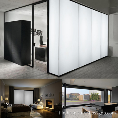 Solar Energy Saving Black Pdlc Smart Film